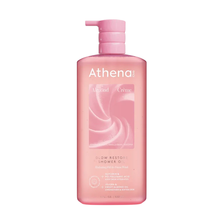Glow Restore Shower Oil J6 Almond Crème